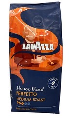 LavAzza House Blend Perfetto Medium Roast Whole Bean Coffee 12 oz