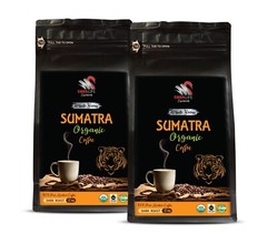 Sumatra whole beans – SUMATRA ORGANIC COFFEE WHOLE BEANS – Coffee spice 2 Pack