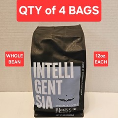 4 x 12oz. Intelligentsia Black Cat Classic WHOLE BEAN Coffee *CLEARANCE/PLZ READ