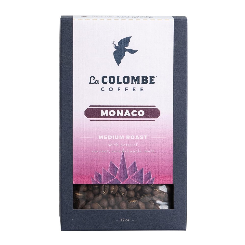 Monaco Whole Bean Coffee, Full Bodied Medium Roast, Specialty Roasted, 12 Oz …