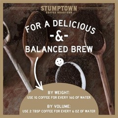 Stumptown Hundred Mile Organic Whole Bean Coffee 12 Ounce Breakfast Blend