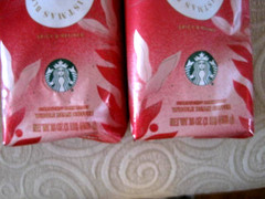 2 Starbucks Christmas Blend Coffee Whole Bean Vtg. 2020 16 Oz. Rare Aged Sumatra