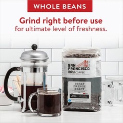 Coffee – Decaf Dark Roast Whole Bean Coffee – Decaf French Roast (2 lb bag) -…