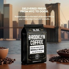 5lb Whole Bean Italian Dark Roast Coffee – Crafted for Coffee Lovers