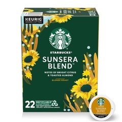 Starbucks Sunsera K Cups 22 count, Keurig, Coffee pods