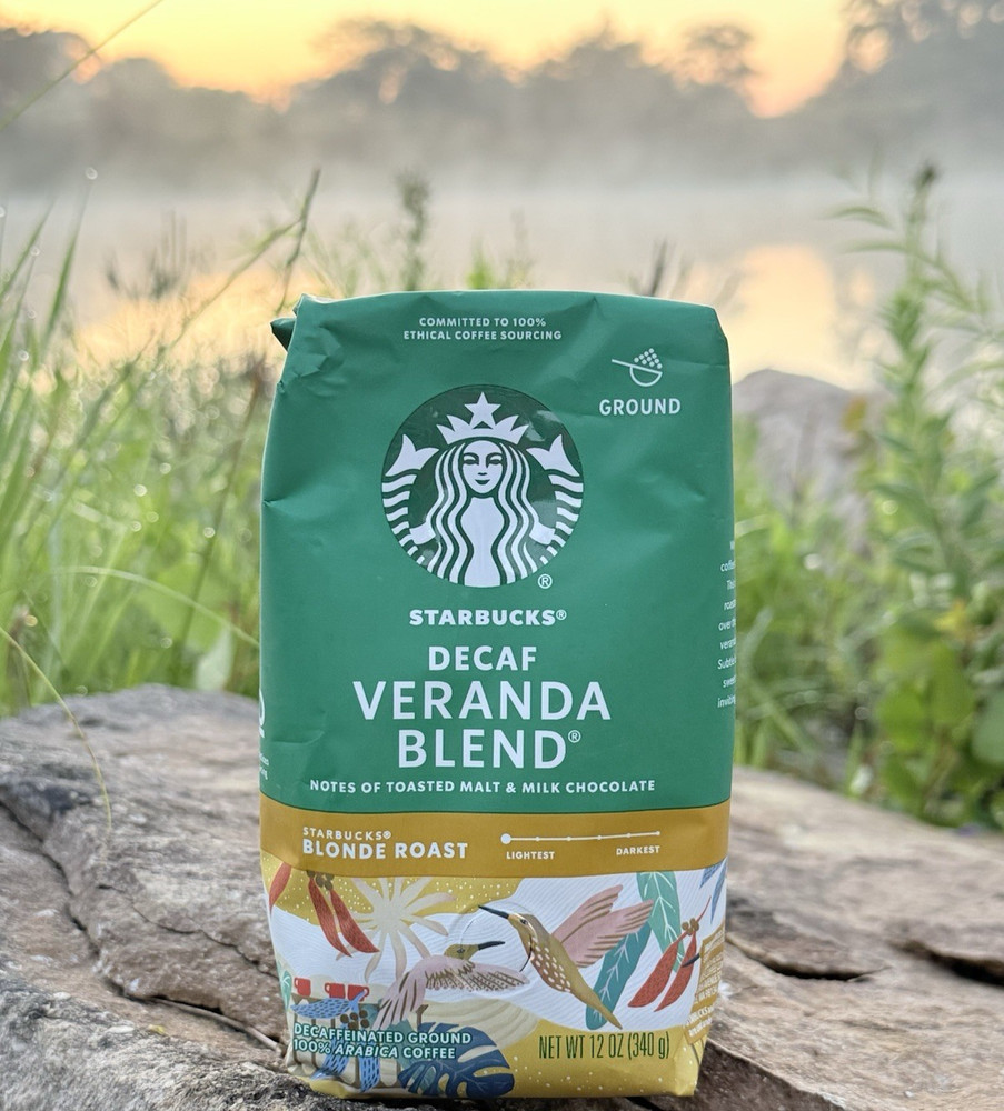 Starbucks DECAF Veranda Blend Blonde Roast Ground Coffee 12oz