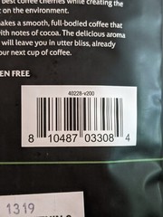 Solspring Organic Peruvian Dark Roast Coffee, 16 oz Decaf Whole Bean Qty 6