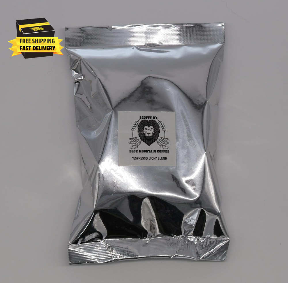 “Espresso Lion” Blend- Blue Mountain Espresso Blend (French Roast)(Dark Roast) 3