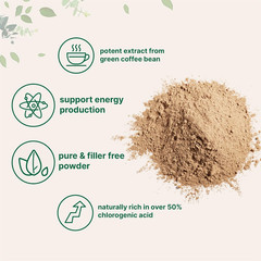 Pure Green Coffee Bean Extract, 4 Ounce | Natural Caffeine, Green Coffee Bean wi