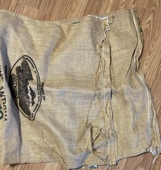 2 Guatemala Burlap Coffee Sacks Lot – Entre Volcanes & CAFCOM Jute Bags 69kg