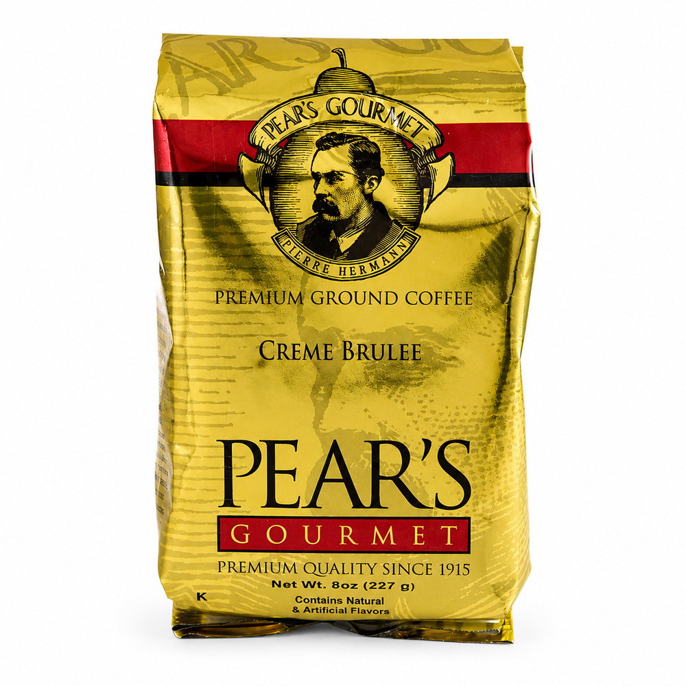 Pear’s Creme Brulee Ground Coffee | 8 oz | Brenmar