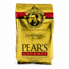 Pear’s Creme Brulee Ground Coffee | 8 oz | Brenmar