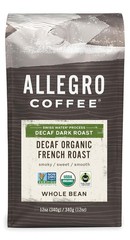 Coffee Decaf Organic French Roast Whole Bean Coffee, 12 Ounce (Pack of 1)