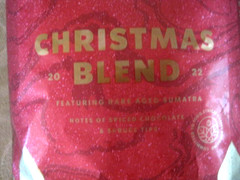 Starbucks Christmas Blend Coffee Whole Beans Vtg 2022 16 Oz. Rare Aged Sumatra!