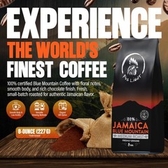 100% Genuine Blue Mountain Coffee from Jamaica | Freshly Ground Arabica Mediu…