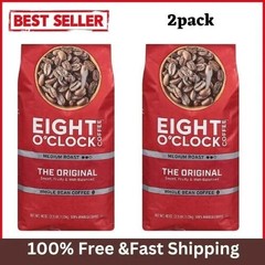 2pk Eight O’Clock Whole Bean Coffee, The Original (40 oz.) Each Pack