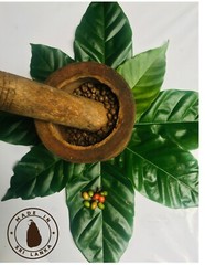 Ceylon 100% Pure Organic Natural Arabica Coffee Been Black Roasted Unroasted