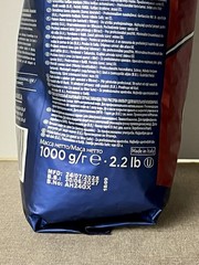 Lavazza Gran Riserva Filtro Whole Bean Coffee 1 Kg 2.2 lb Dark Roast BB 06/30/27