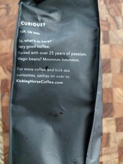 Kicking Horse Coffee, Decaf, Swiss Water Process, Dark Roast, Whole Bean, 10 Oz