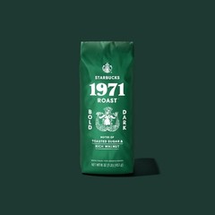 2026 Starbucks 1971 Dark Roast Whole Bean Coffee 1lb / 16oz / 453g Bag