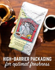 Raven’S Brew Coffee Ravens Brew Coffee High Caffeine Coffee Dark Roast Whole