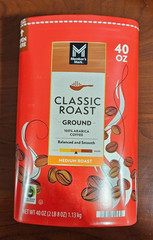 Members Mark Classic Roast Ground 100% Arabica Columbian Coffee 40oz Exp 1/2027