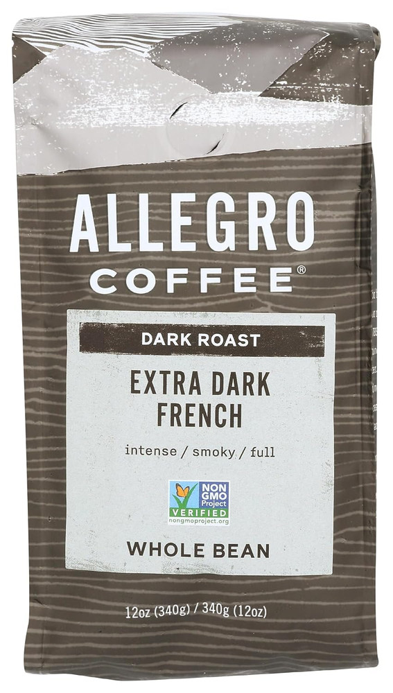 Extra Dark French Whole Bean Coffee, 12 Oz