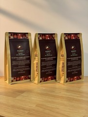 Uganda, Ethiopia & Columbia Organic Coffee, 3 Packages, 11Oz each, Medium Roast.