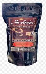 Cafe Mis Abuelos Gourmet French Roast 100% Arabica 100% de Puerto Rico 10 OZ.