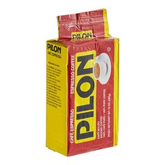 Pilon Espresso Ground Coffee Brick 10 oz. – 4/Pack WS-110PLBR0117