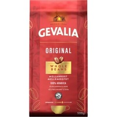 3 x Gevalia Original Medium Roast Whole Beans Swedish Coffee 500g ( 17.63 oz )