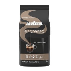 Lavazza Espresso Whole Bean Coffee, Medium 35.2 Ounce (Pack of 1), May Vary