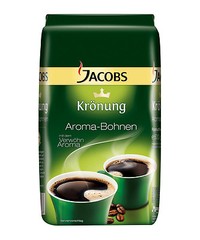 3 x Vacuum Pack (500 g 17.63 oz.)Jacobs Kronung German Coffee whole beans New