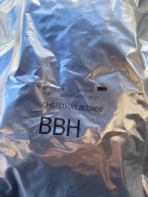 (5 LB) Starbucks Whole Bean Coffee Christmas Blonde Roast BBH