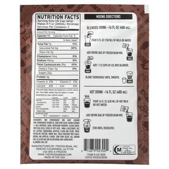 Hot Chocolate Frappe Mix Powder Bulk Pack of 12