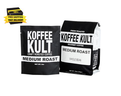 Medium Roast Whole Bean Coffee – Premium Arabica Coffee Beans for Caffeine Enjoy