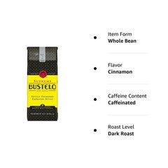 Supreme by Bustelo Whole Bean Espresso Coffee, 16-Ounce 16 Ounce (Pack of 1)