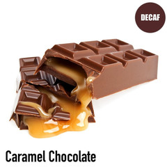 Volcanica Caramel Chocolate Flavored Decaf Coffee, Whole Bean, Fresh Roasted, 16