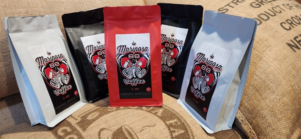 Fresh Roasted Coffee, Honduras Montecillos. Medium Roast, ground