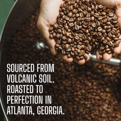 Natural Low Acidic Whole Bean Coffee Medium Roast Fresh Roasted 11 oz