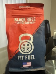 Black Rifle Coffee Company Fit Fuel, 12oz Bag, Whole Bean Medium Roast – Roas…