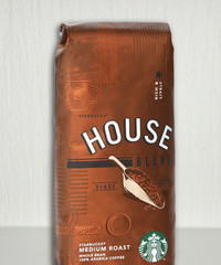 Starbucks House Blend Whole Bean Coffee 227g – Balanced & Nutty Medium Roast