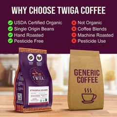 Guatemalan Premium Dark Roast Arabica Single Origin Whole Bean Coffee 12 Oz