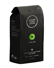 2 Bags Kicking Horse Coffee Organic Whole Beans Kick Ass 10oz Enjoy By11/24/2024