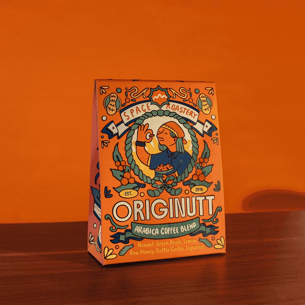 ORIGINUTT Specialty Espresso Coffee Beans by Space Roastery