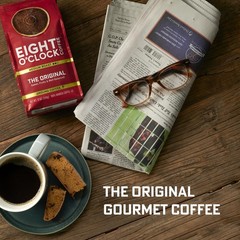 Eight O’Clock Coffee The Original, Medium Roast Whole Bean Coffee, Sweet, Fru…
