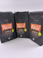 Bulletproof Original Medium Roast Whole Bean Decaf Coffee, Clean Coffee 3 Pack