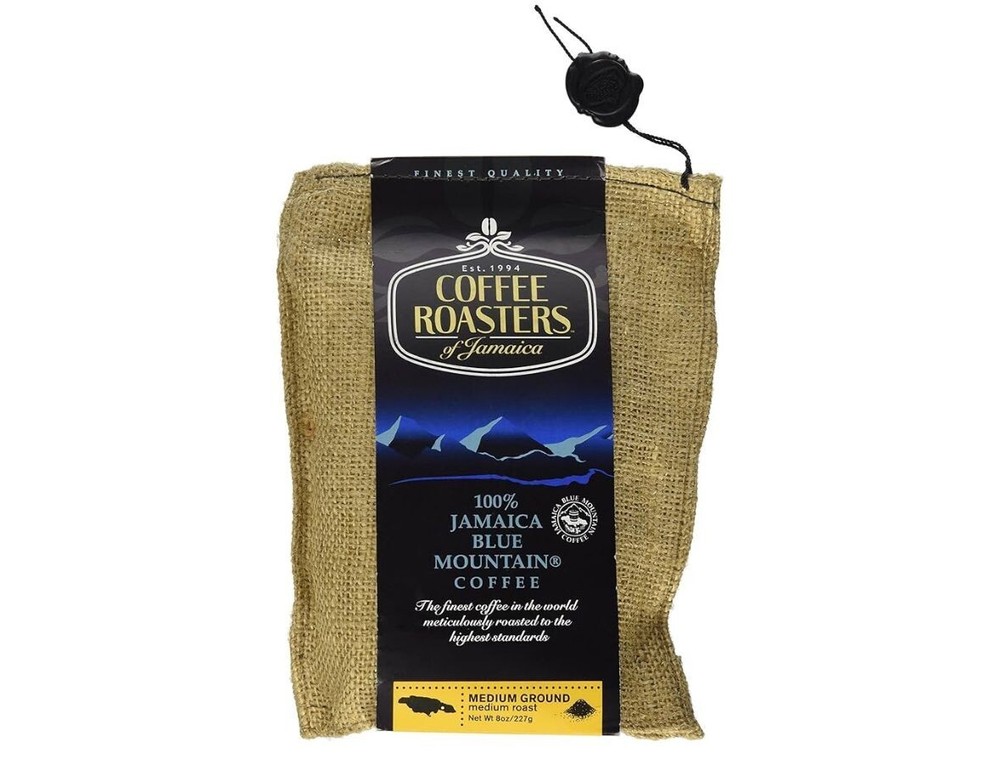 100% Jamaica Blue Mountain Coffee 8oz Ground Medium – Coffee Roasters of Jamaica