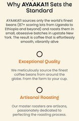 Uganda, Ethiopia & Columbia Organic Coffee, 3 Packages, 11Oz each, Medium Roast.