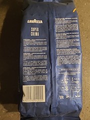 Lavazza Super Crema Coffee WholeBean Hazelnut Brown Sugar 2.2Lb Bb-08- 2026